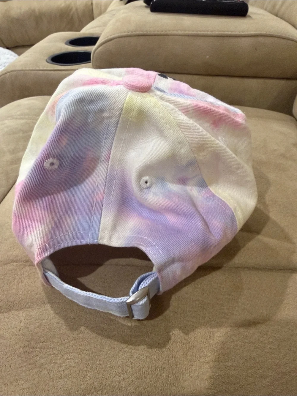 Disney Pastel Tie-Dye Mickey Mouse women’s baseball hat
